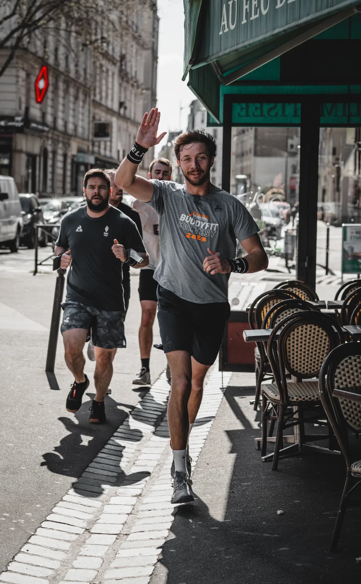 Groupe en course à pied avec Silvaticus